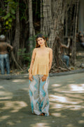 Sand Ruffle Cami Top