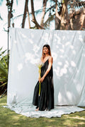 Midnight Tiered Maxi Dress